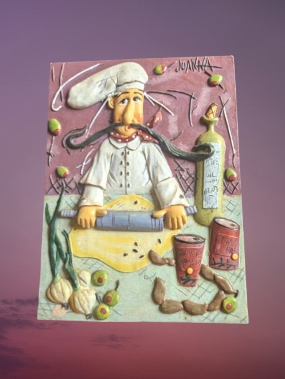 Cook Resin Kitchen Decor